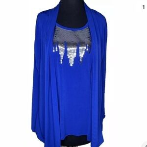 Laura Scott Womens Blouse M